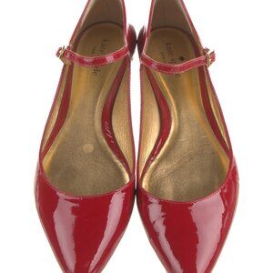 Kate Spade Red Patent Mary Jane Shoes